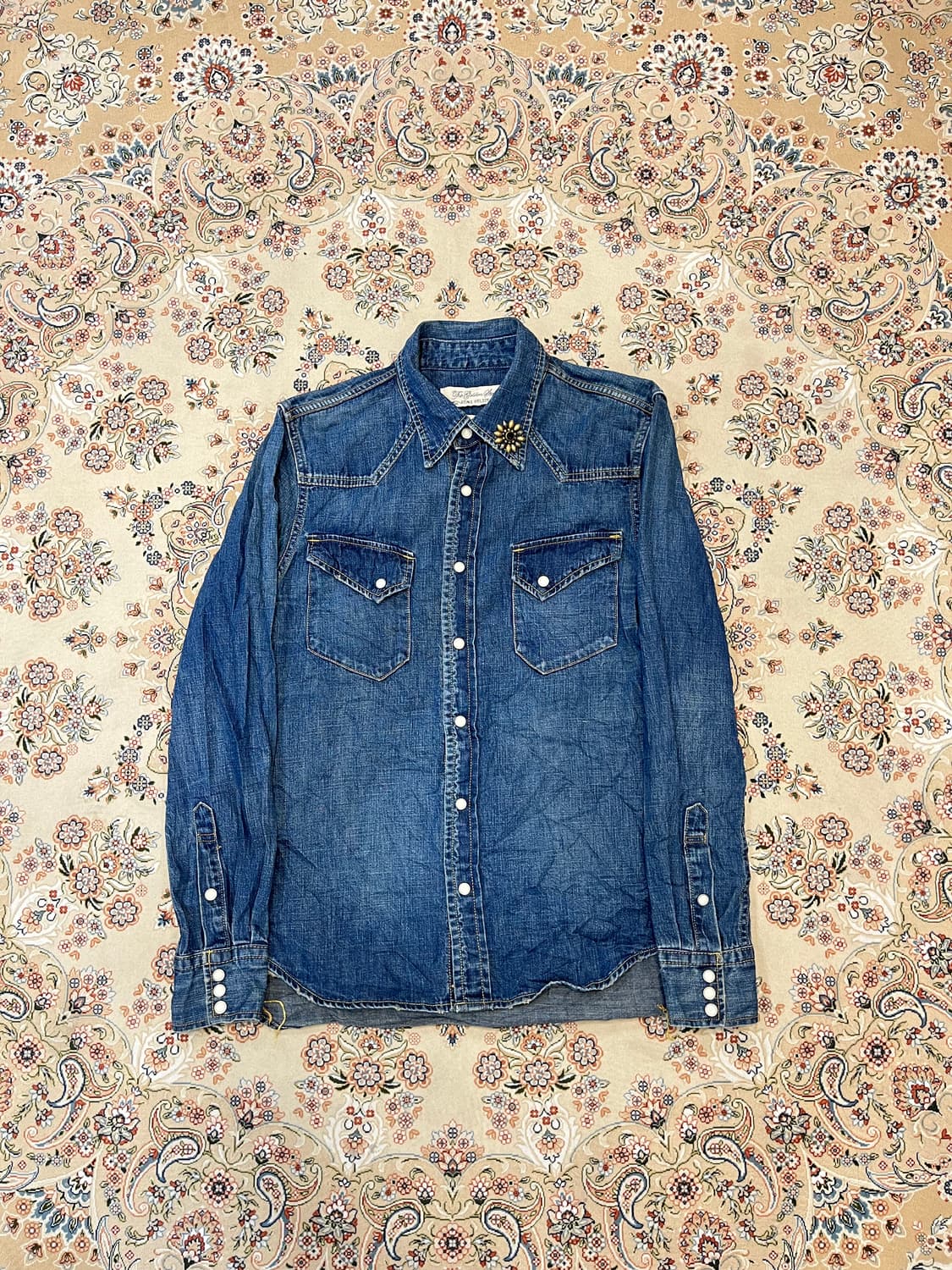 레미릴리프 웨스턴 데님 셔츠 상품이미지1