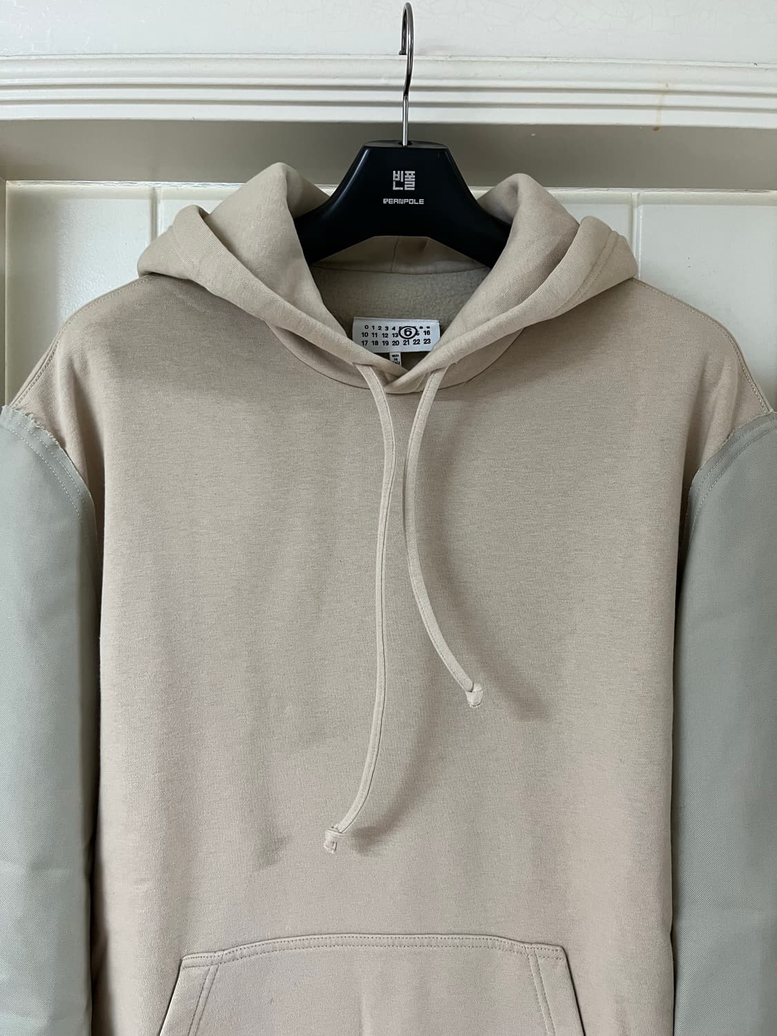 @새상품@ 마르지엘라 mm6 후드 자켓 롱 슬리브리스 오버사이즈 상품이미지5