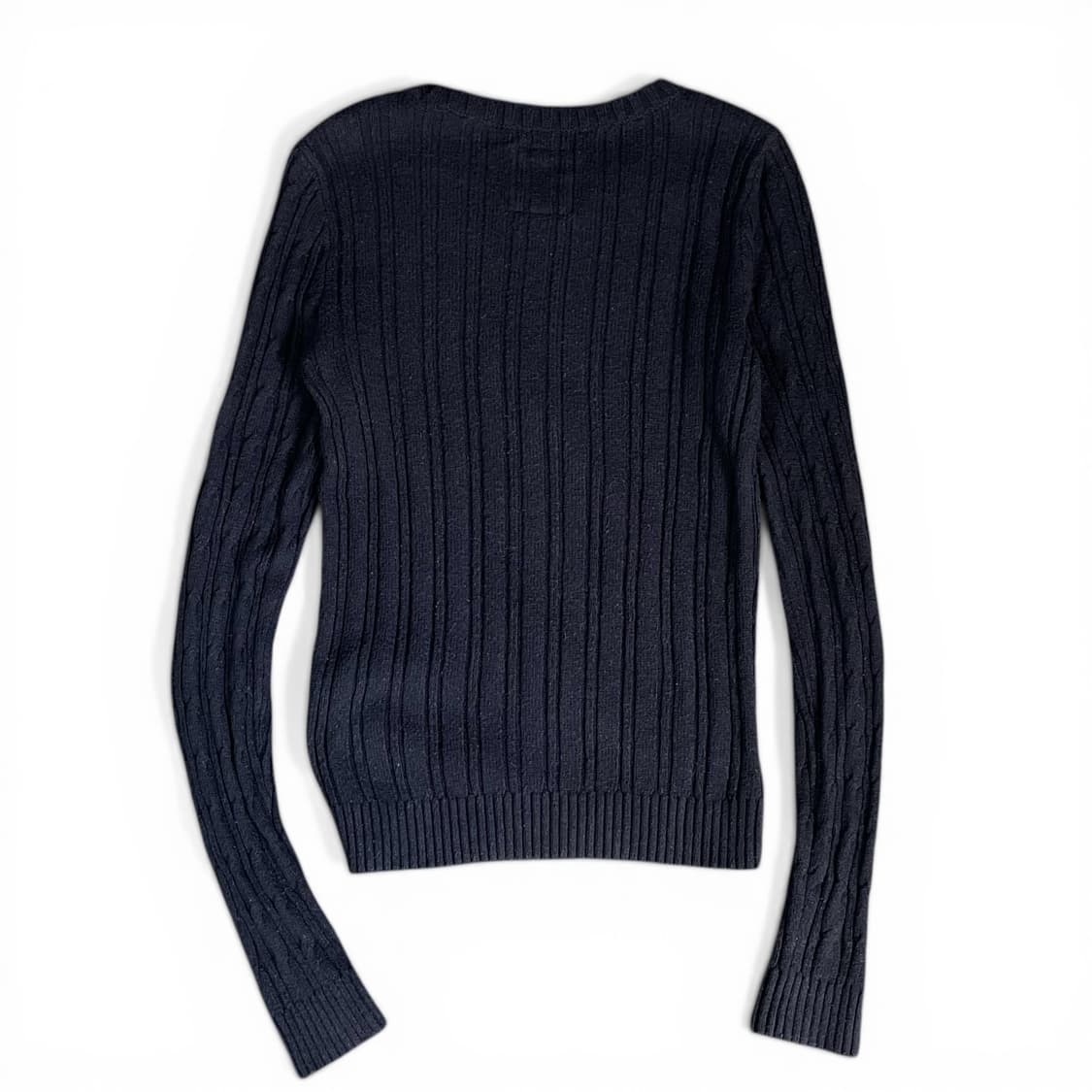 홀리스터 네이비 케이블 니트 S 상품이미지2