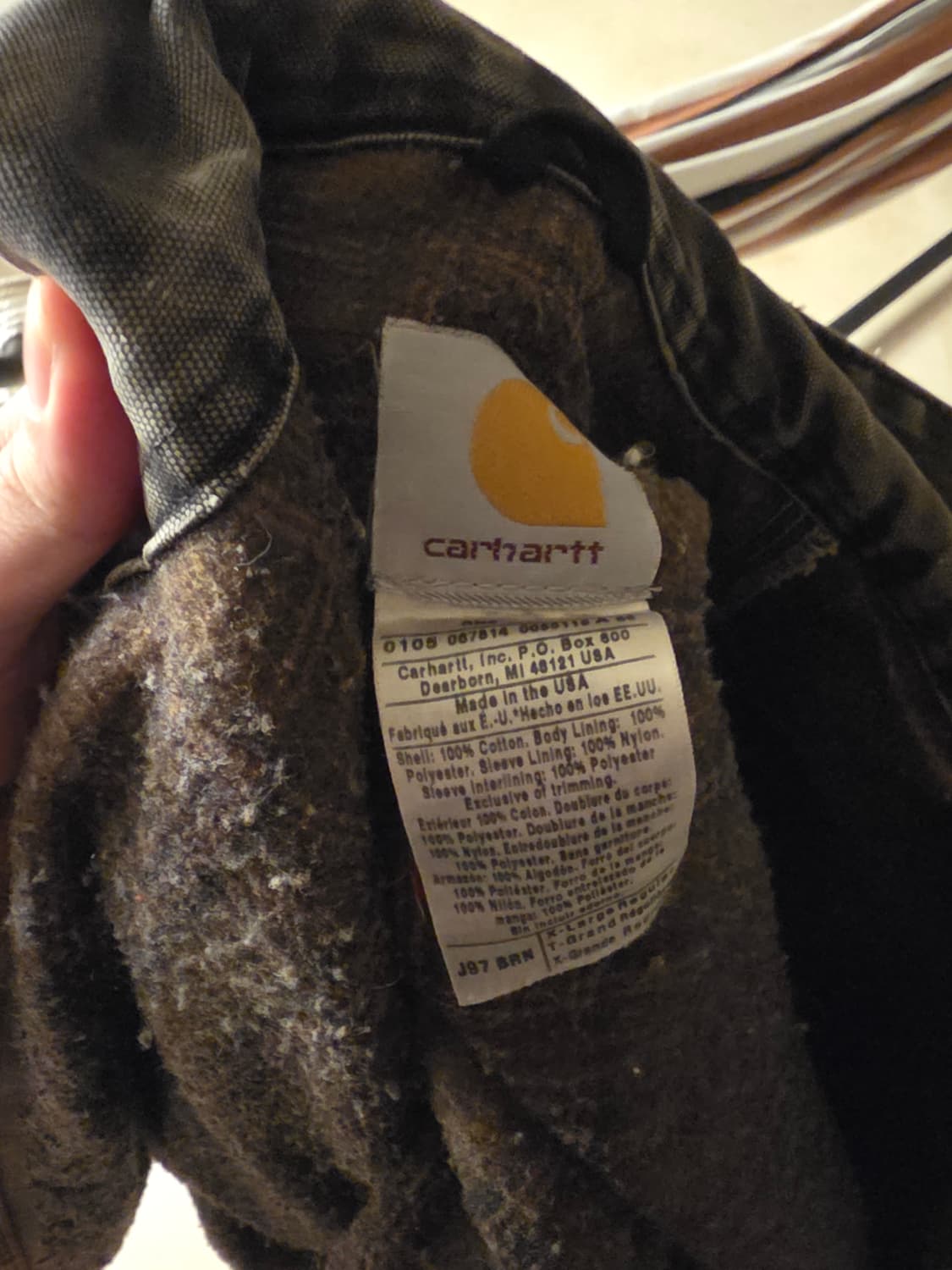 칼하트 j97 XL 상품이미지3