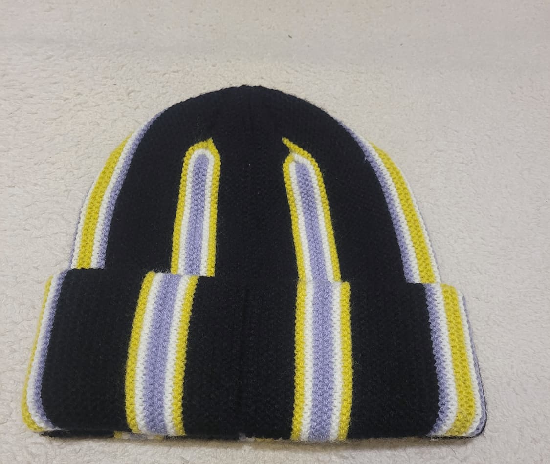 스투시 버티칼 스트라이프 비니 OS 상품이미지3