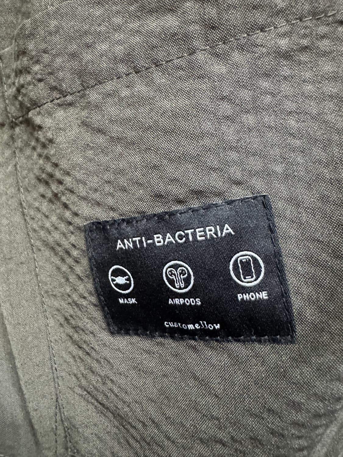 커스텀멜로우 22시즌 시어서커 필드 카키자켓 95(L) 상품이미지8