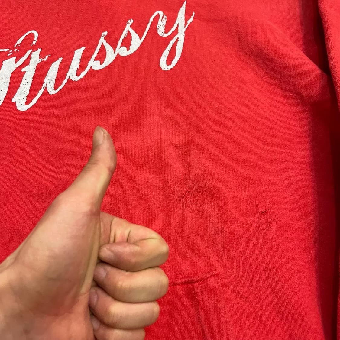 90년대 USA 스투시 후드티 상품이미지4