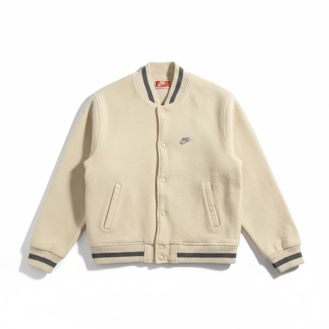 나이키 바시티 자켓 아이보리 상품이미지1
