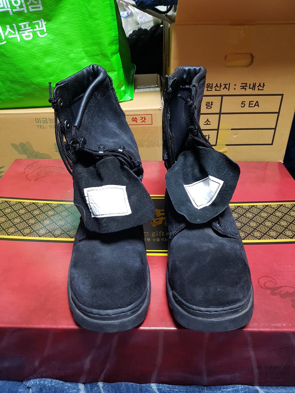 해병대 세무 워커 접착화 전투화 군화 260M 판매 상품이미지1