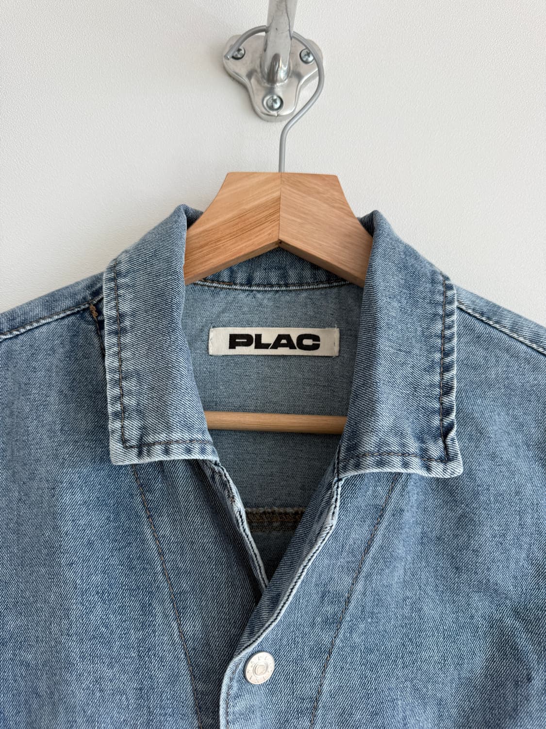 플랙(PLAC) 데님 버튼업 원피스 상품이미지5