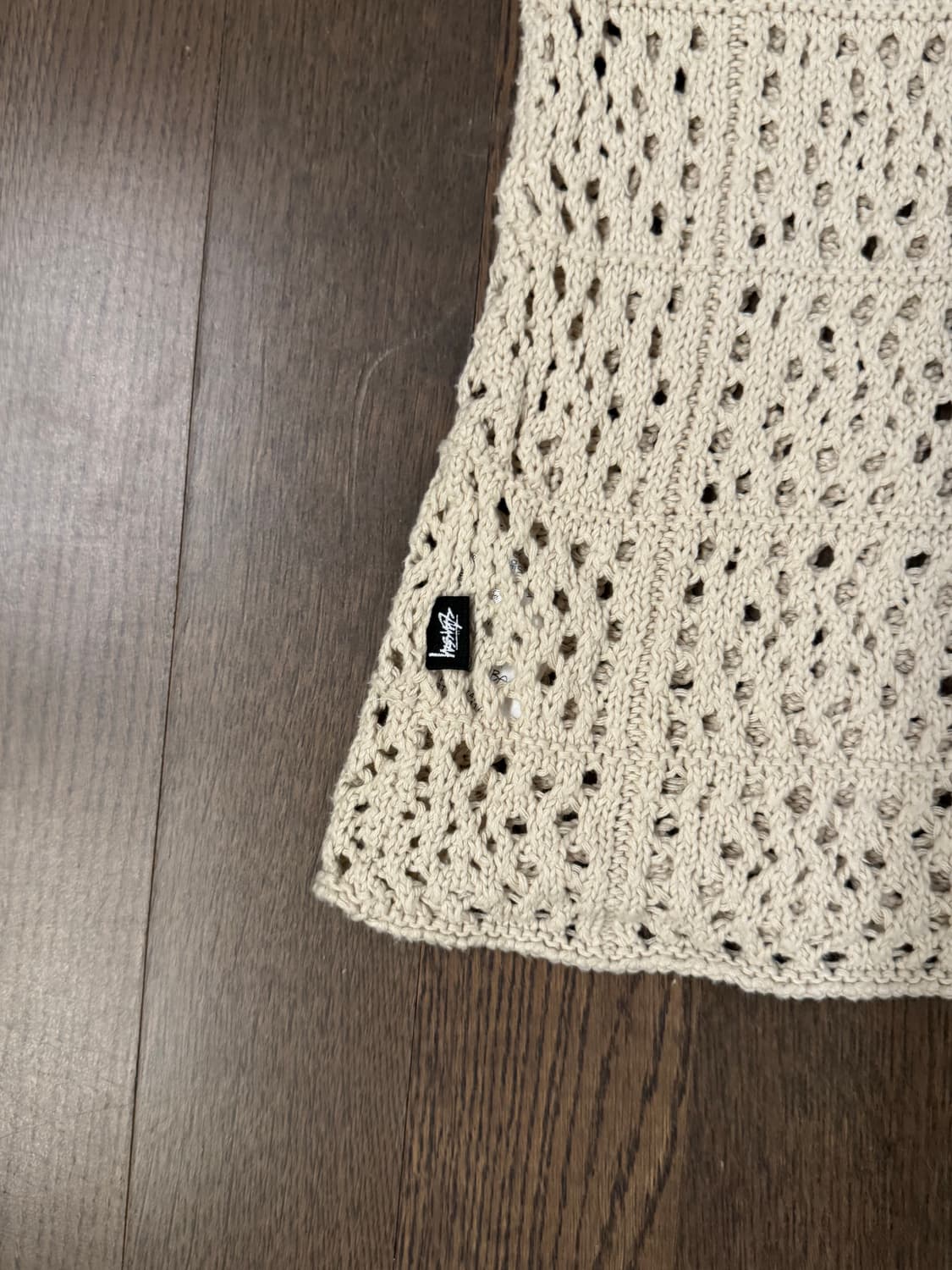 스투시 크로쉐 반팔 셔츠 상품이미지4