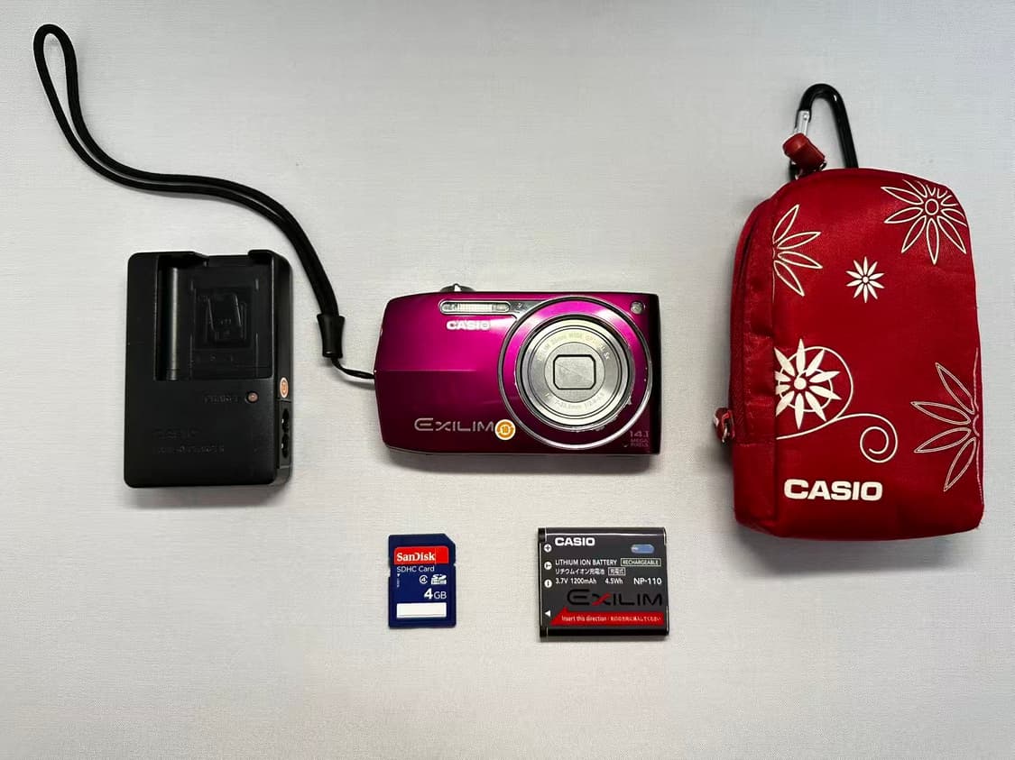 카시오 엑슬림 z2300 디카 상품이미지8