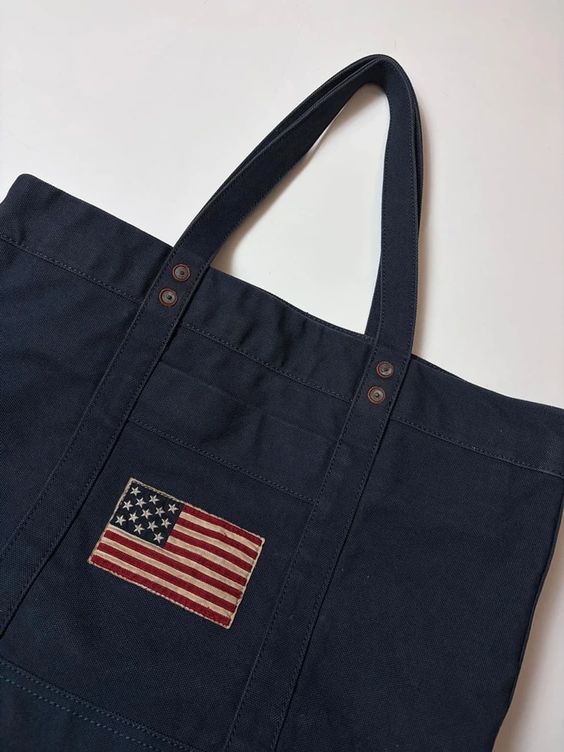 폴로 랄프로렌 워크 코튼 양면 토트백 Q1523 상품이미지6