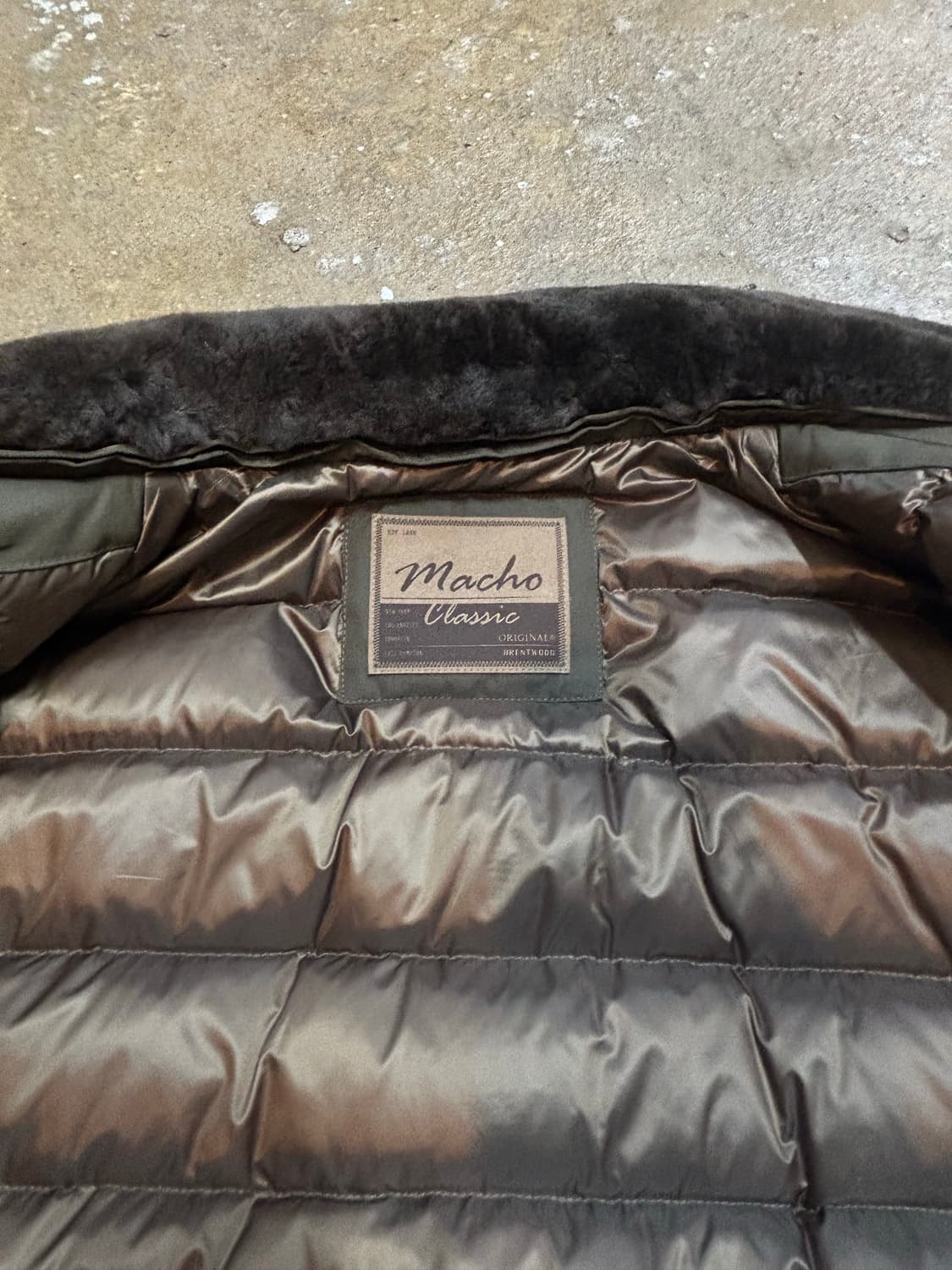 브렌우드 파일럿 구스다운 봄버  상품이미지7