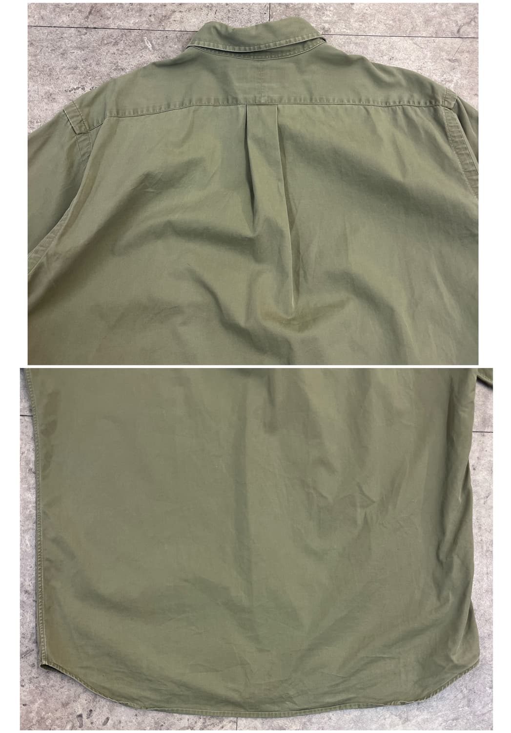 폴로 랄프로렌 셔츠 카키 M #csz4168 상품이미지8