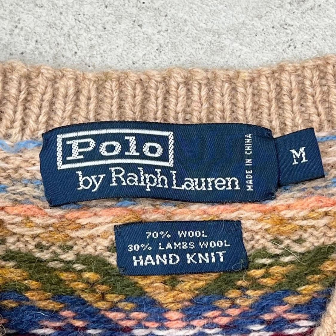 폴로 랄프로렌 페어아일 니트 베스트 상품이미지5