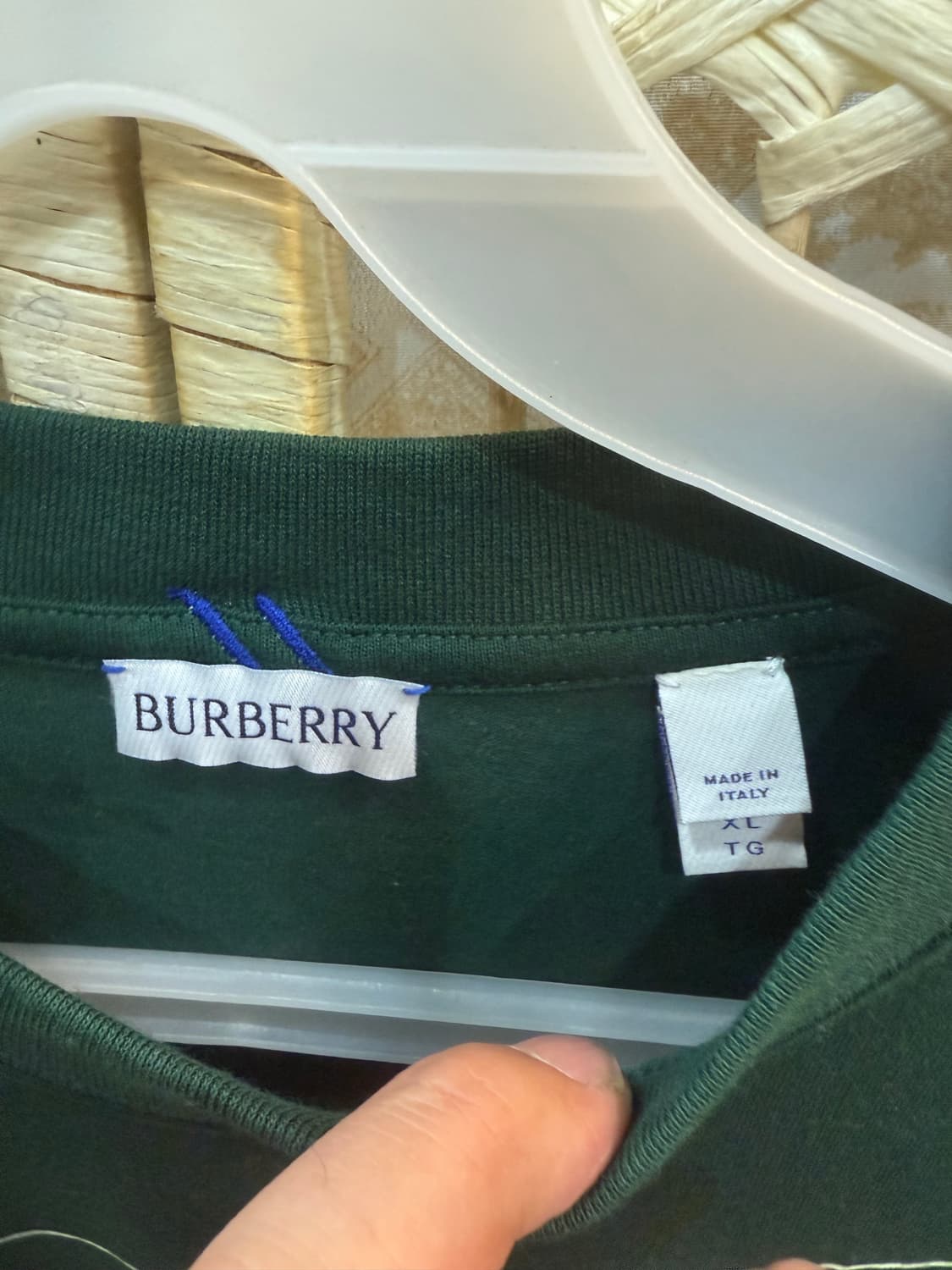 105-110/24ss 정품 버버리 반팔 팝니다 상품이미지2