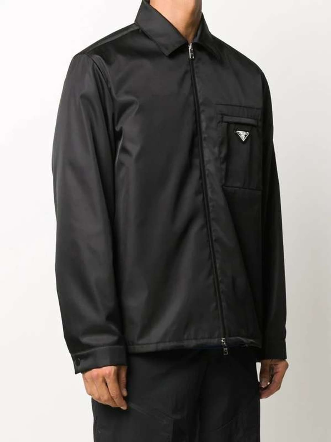 [M] 프라다 리나일론 오버 셔츠 자켓 상품이미지1