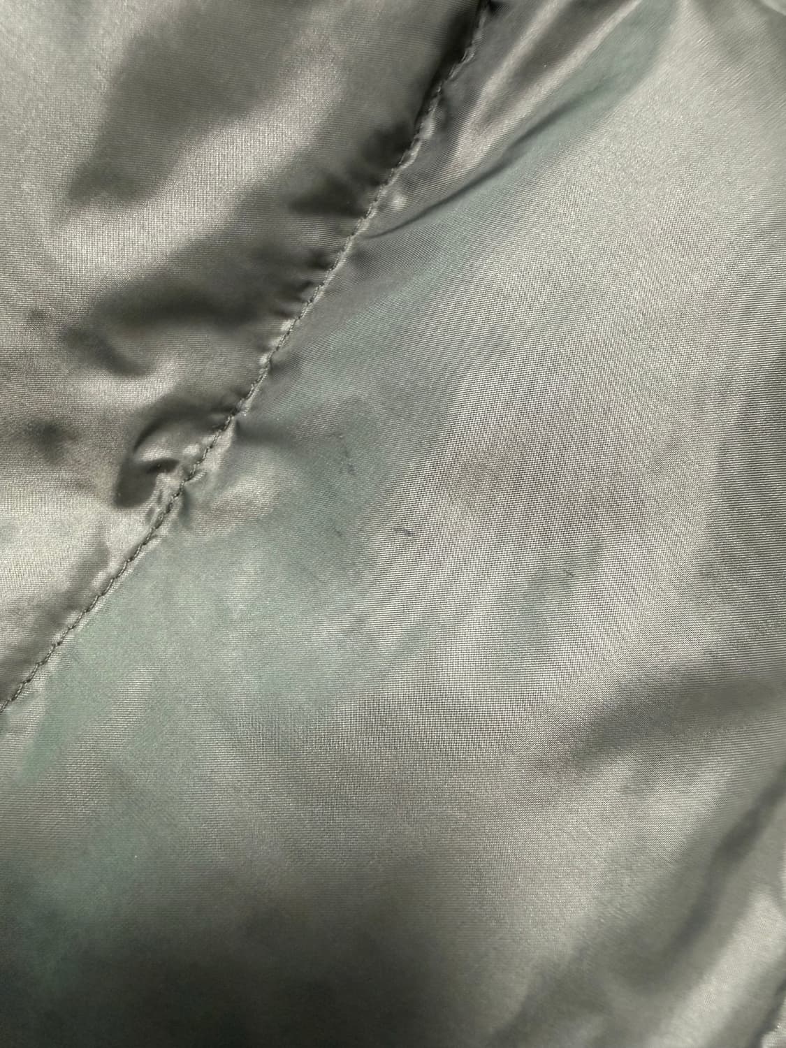 에이프 카키 패딩 S 상품이미지3