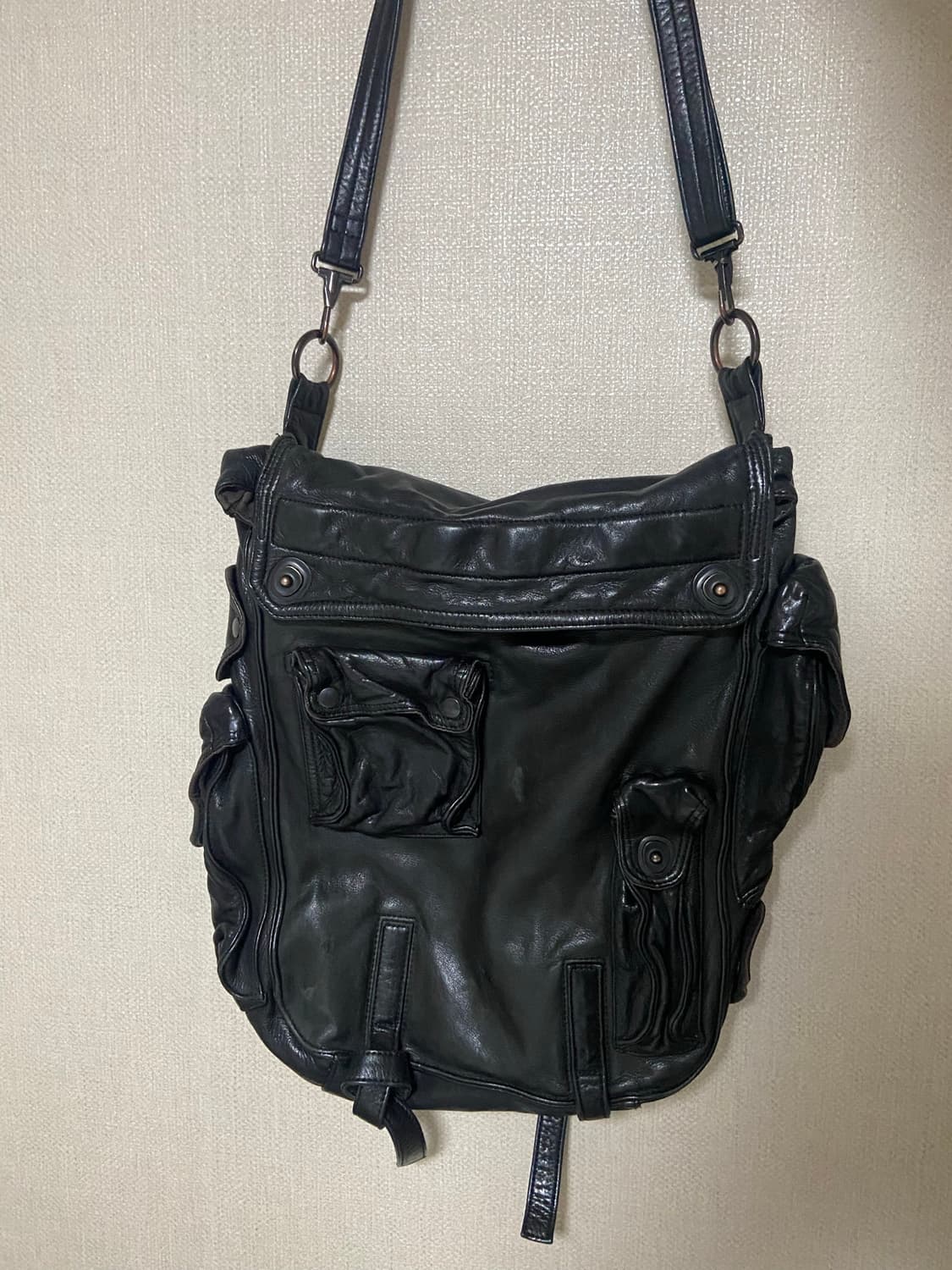 Julius leather messenger bag 상품이미지2