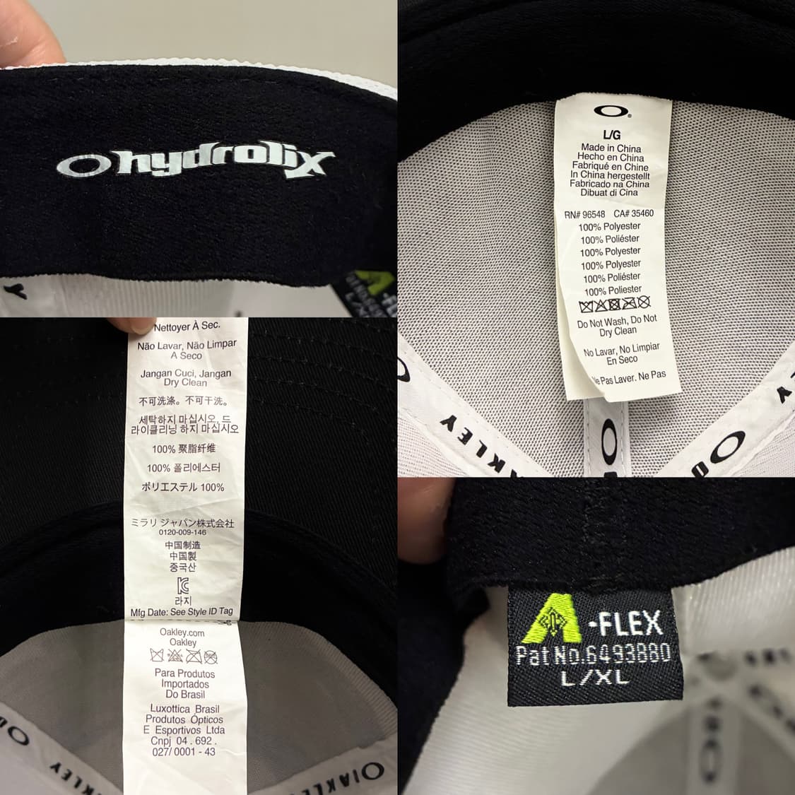 (L~XL)oakley 오클리 카모 화이트 플렉스핏 트러커 메쉬캡 모자 상품이미지10