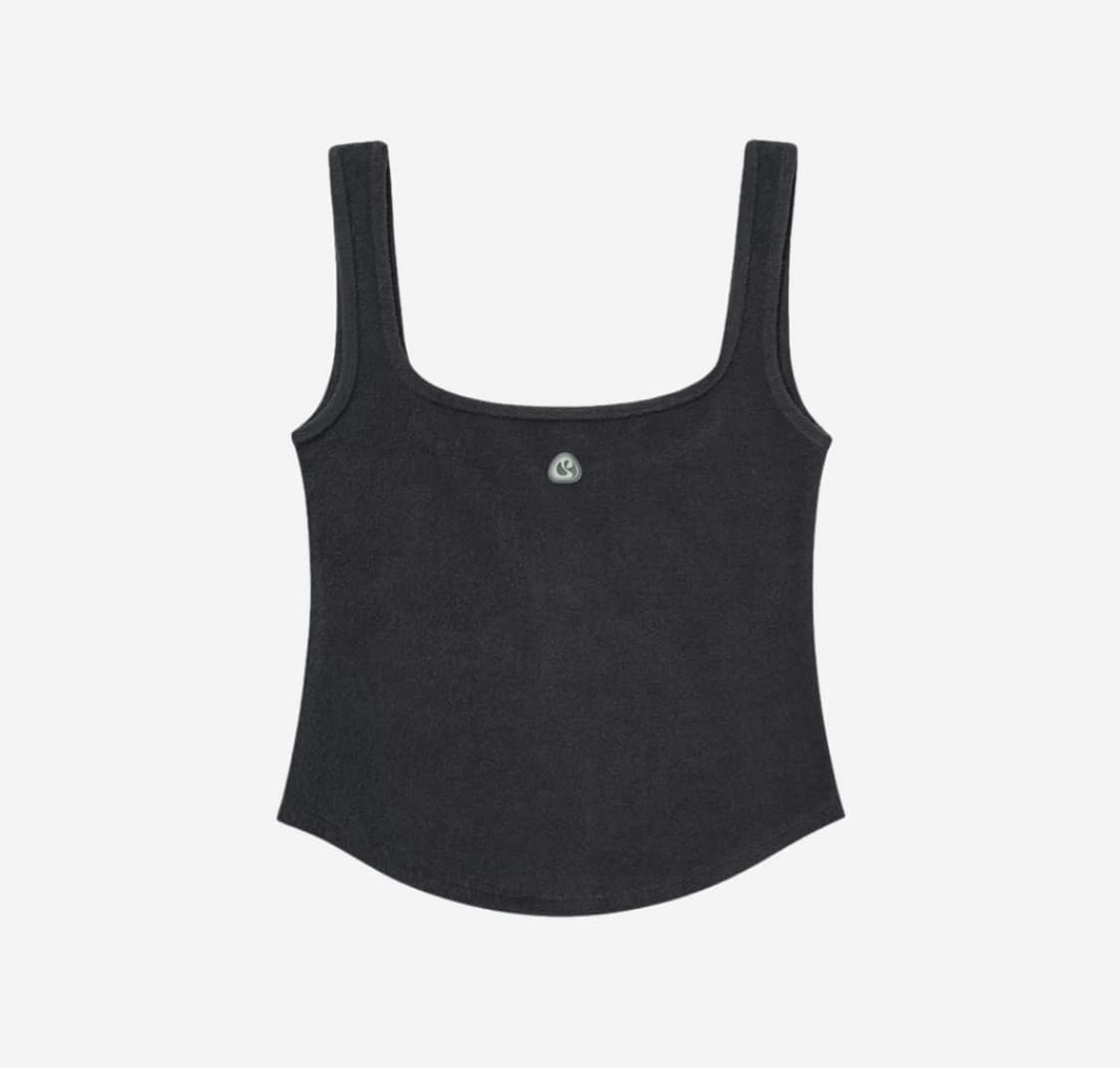 코이세이오 cozy sleeveless 차콜 나시 상품이미지1