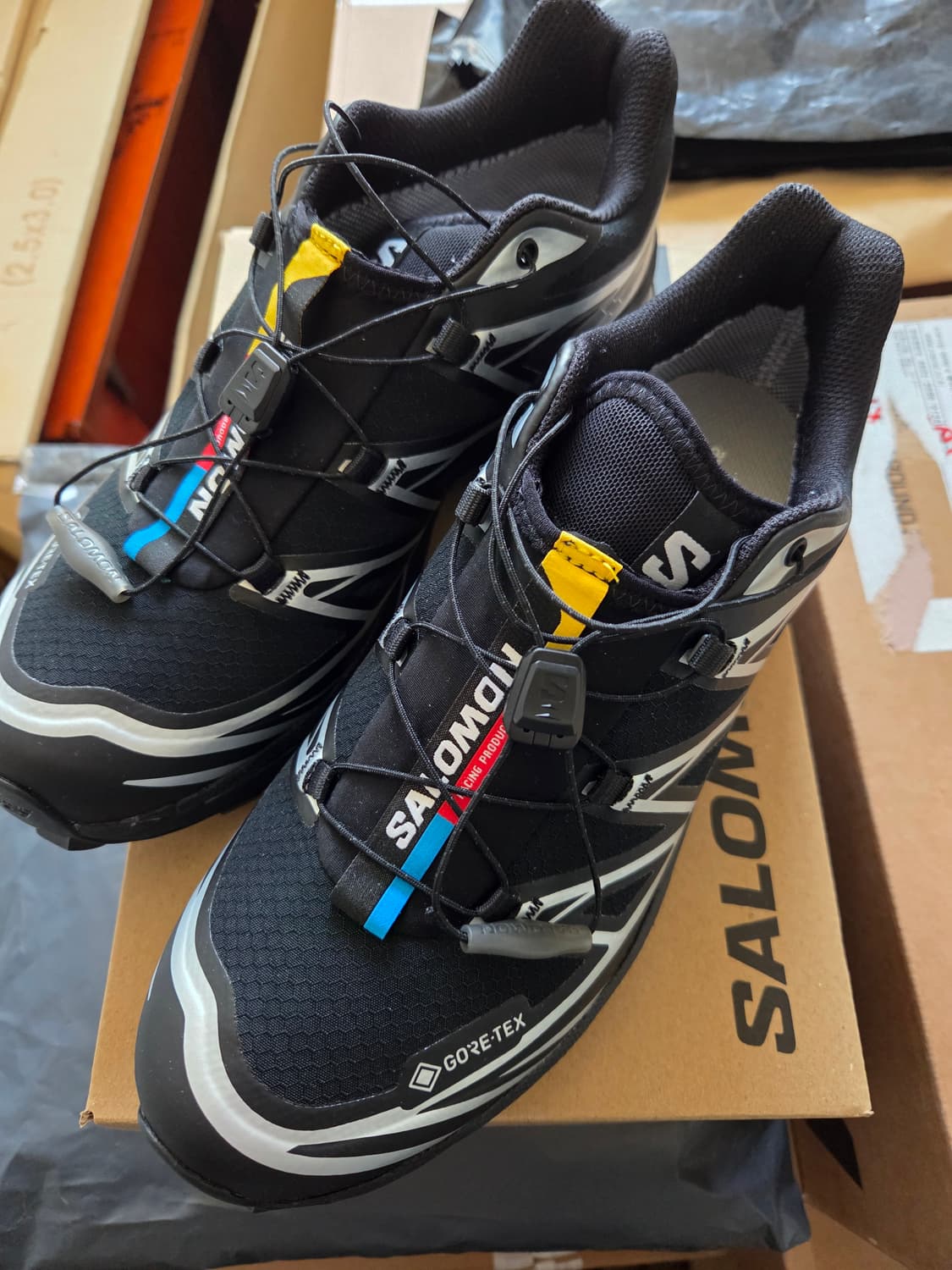 살로몬 XT6  GTX (고어텍스) 블랙실버 260 판매 or 265교환 상품이미지2