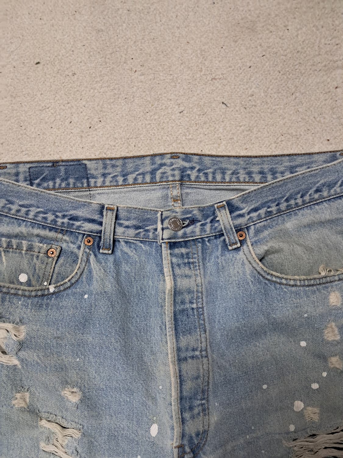 리바이스501xx리폼 칠부바지 상품이미지6