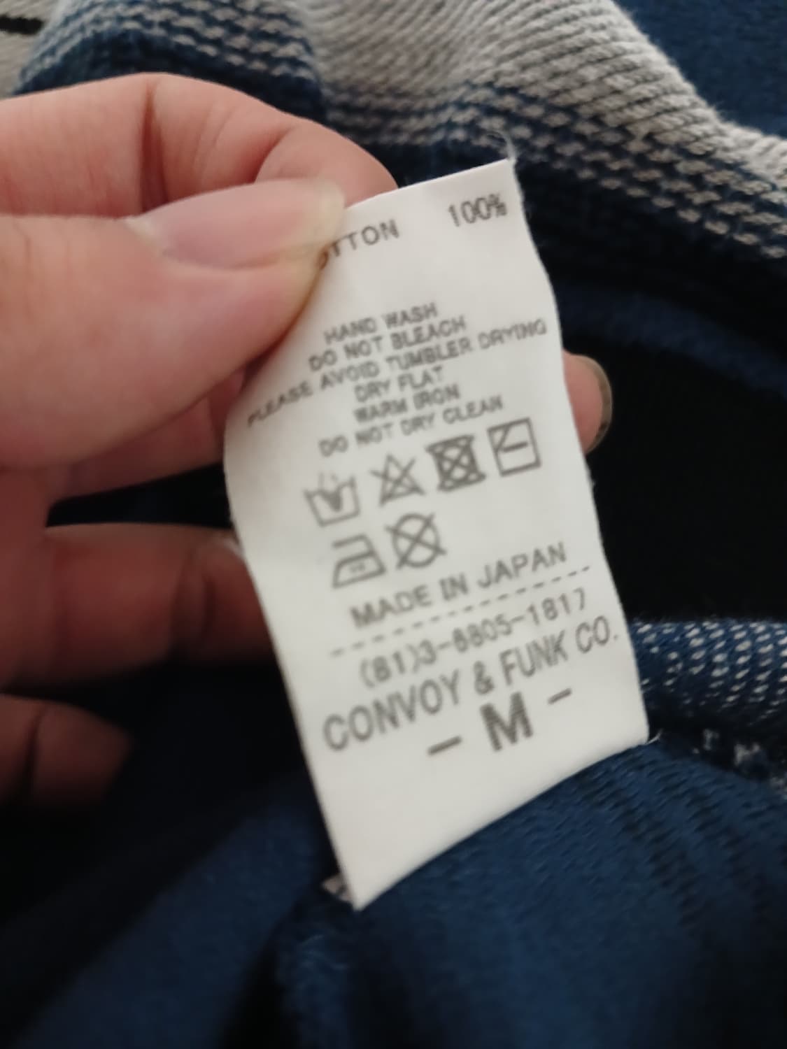 Radiall 긴팔 티셔츠 M(크게나온제품)105~110 상품이미지2