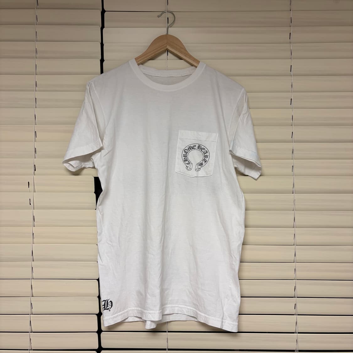 레어) 크롬하츠 홀스슈 말리부 라지 크로스 반팔 티셔츠 M 상품이미지2