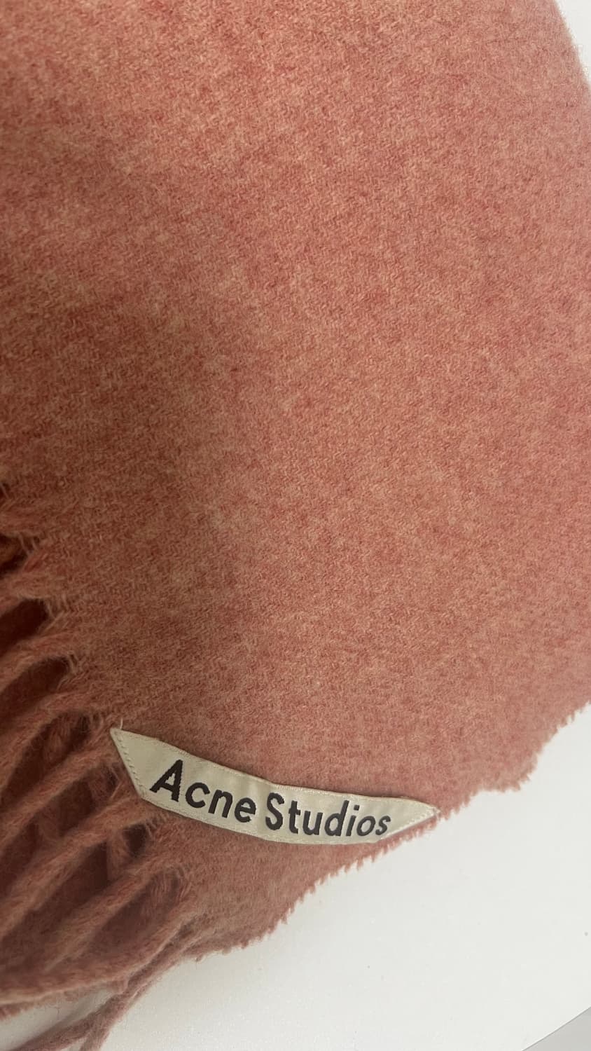 아크네스튜디오 목도리 머플러 로즈멜란지 상품이미지3