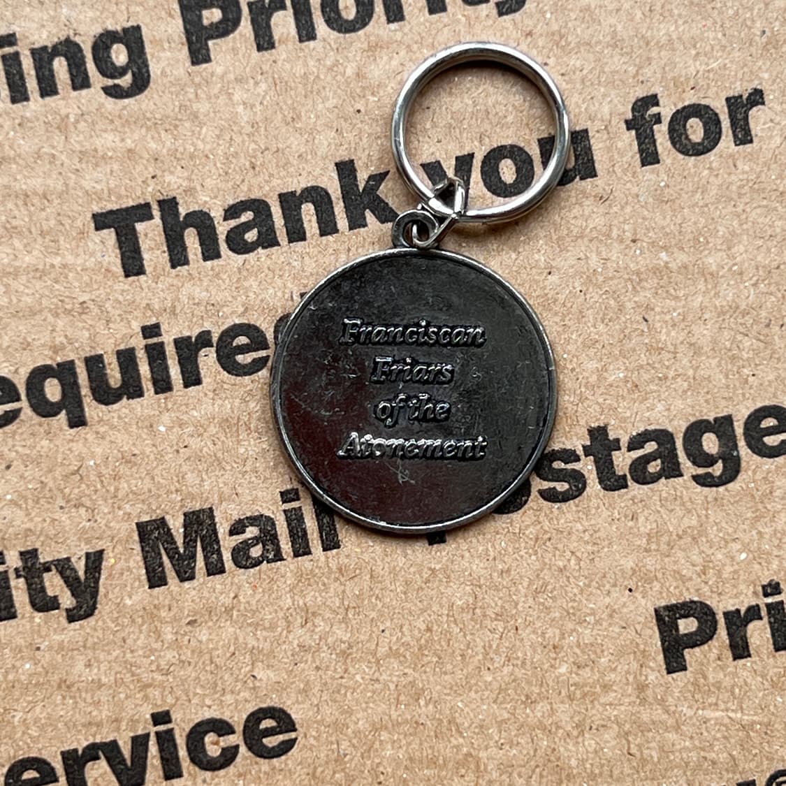90s vtg St. Francis Keyring 상품이미지2