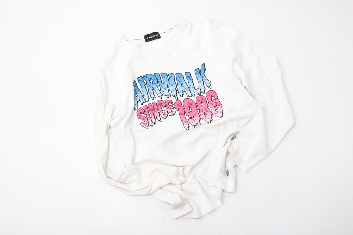 Airwalk 에어워크 빈티지 그래픽 로고 롱슬리브 긴팔 티셔츠 (L) 상품이미지2