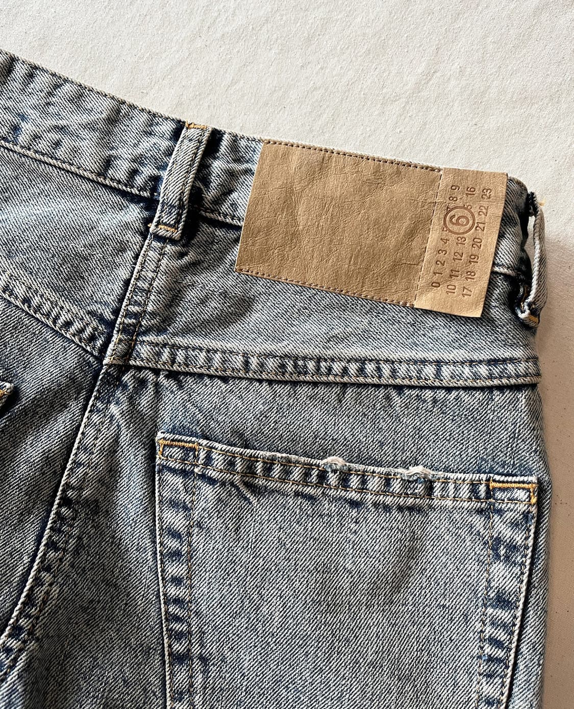MM6 MAISON MARGIELA denim skirt 상품이미지6