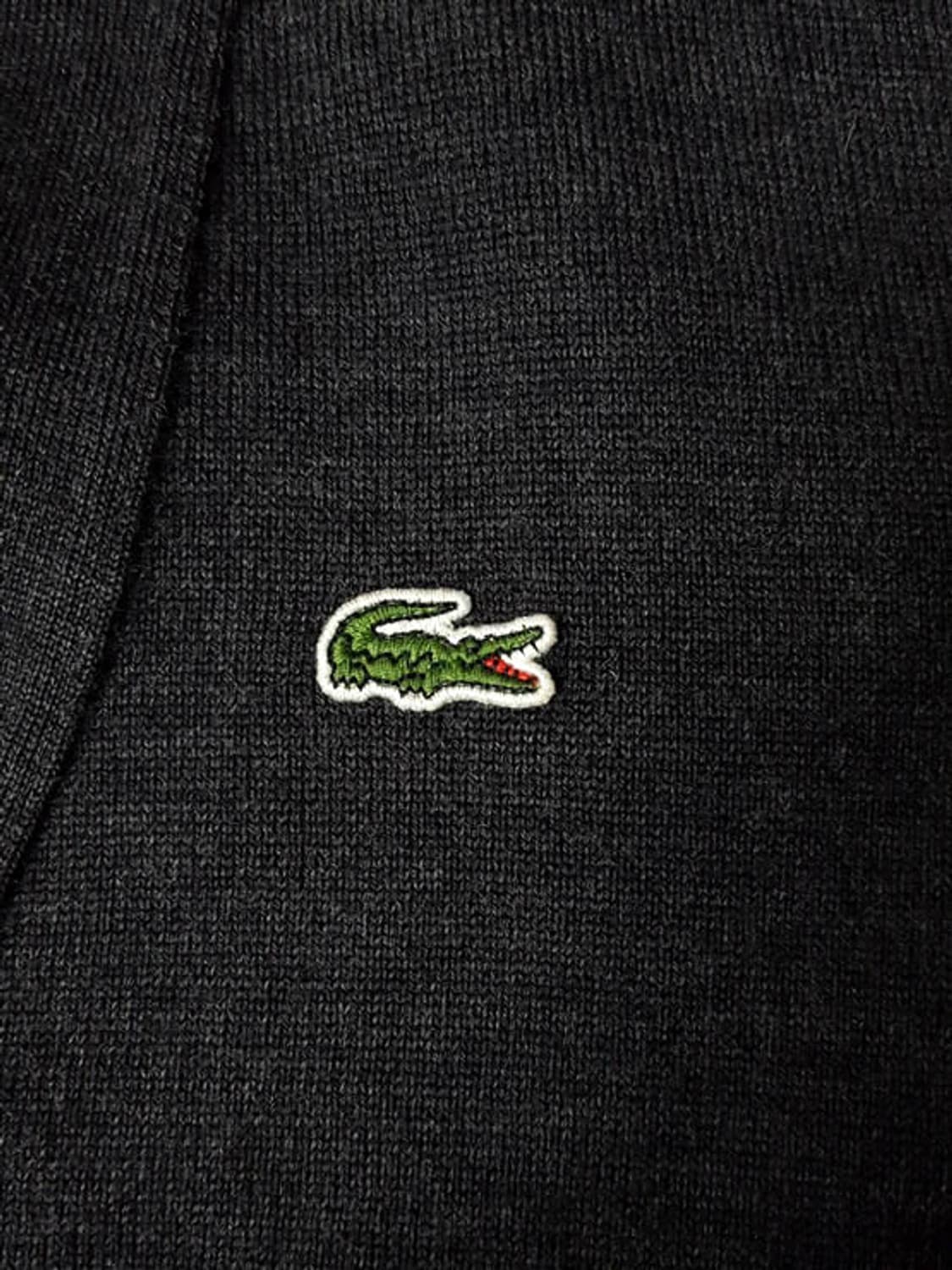 라코스테 모100 가디건 다크그레이 공용 상품이미지5