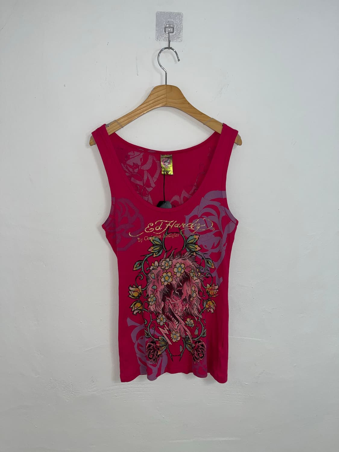 Ed Hardy 펑크 프린팅 슬리브리스 상품이미지6