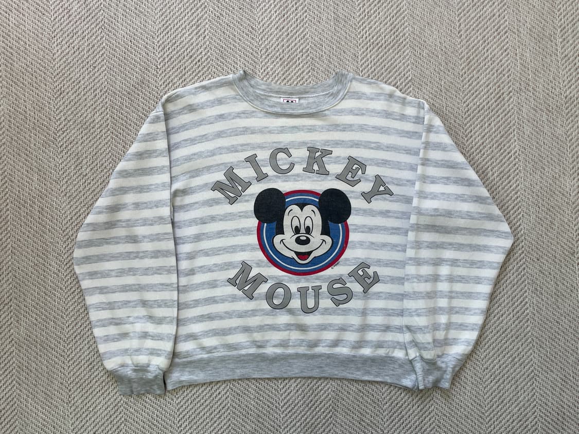 90s usa 미키마우스 스웻셔츠  J04211 상품이미지2