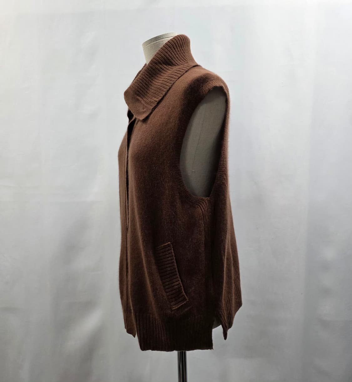 1686 g studio 브라운 울니트 가디건/베스트 세트 여성88 상품이미지5