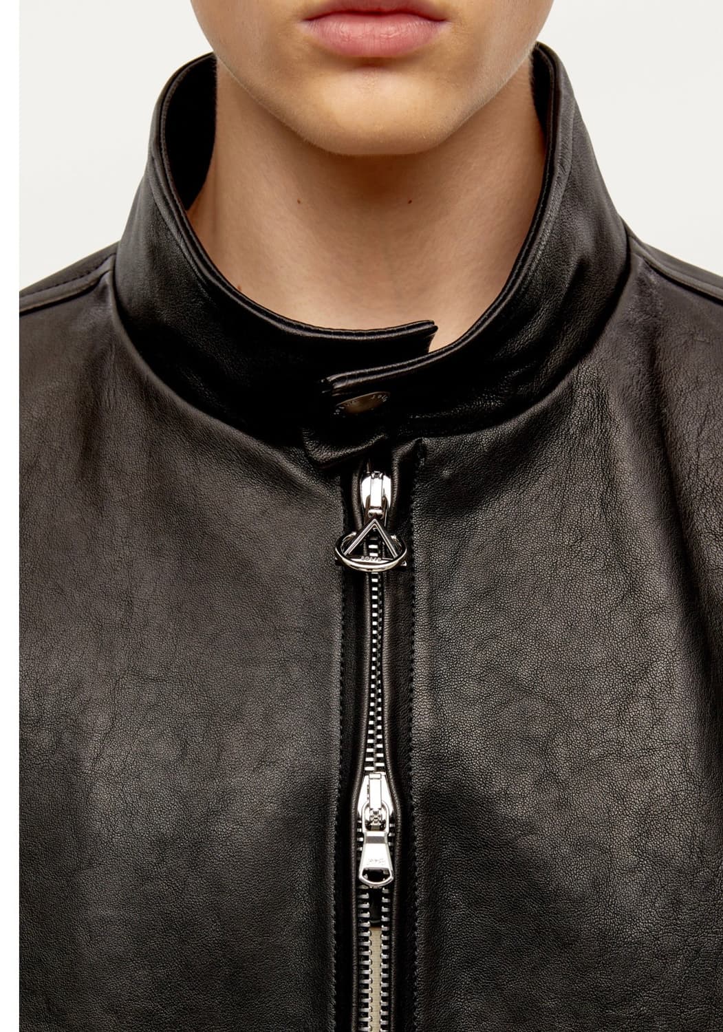 솔리드 옴므 레더 자켓 상품이미지4