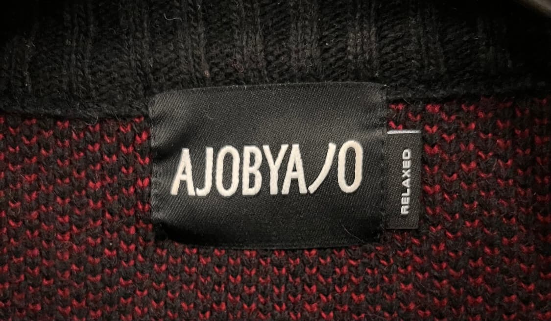 아조바이아조 울 니트 블랙 상품이미지3