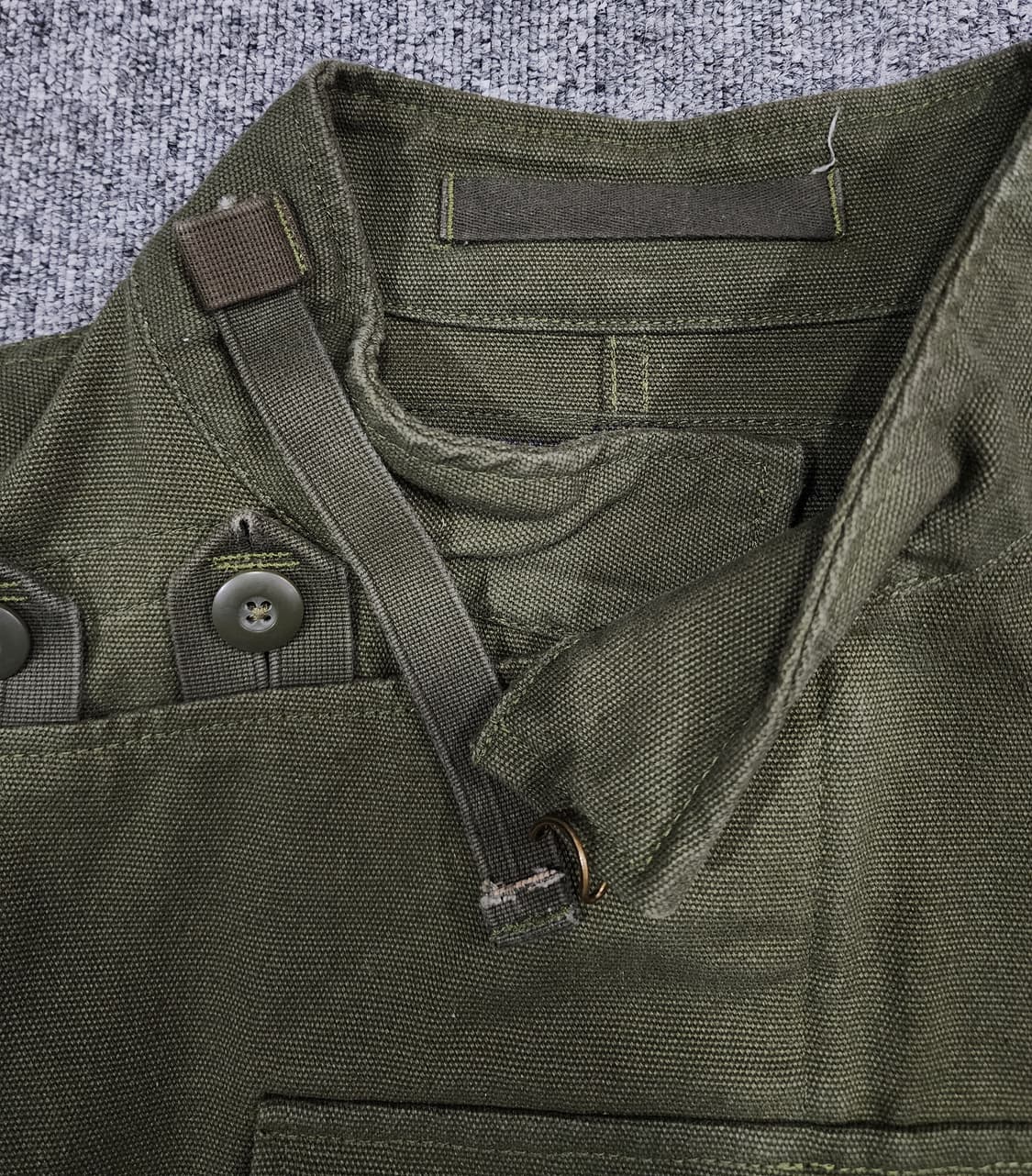 스웨덴군 모터사이클 복각 빈티지 밀리터리 자켓 M 상품이미지5