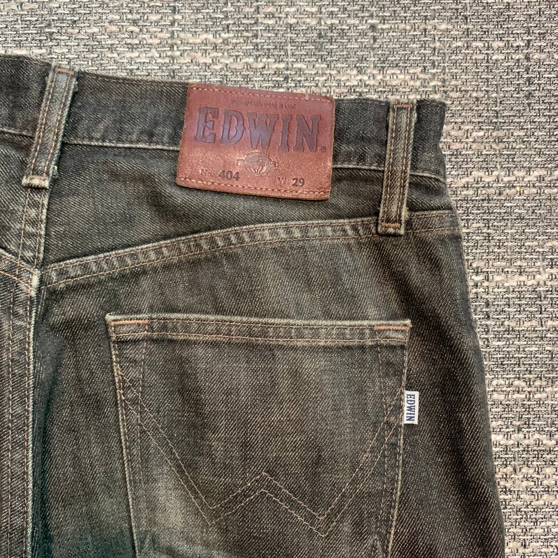 에드윈 404 블랙 상품이미지7