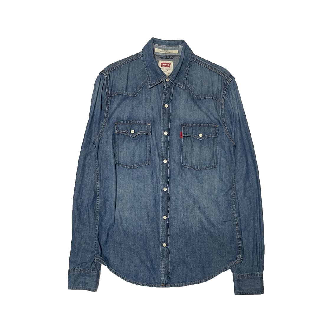 리바이스 블랭크탭 웨턴 데님 셔츠 상품이미지1