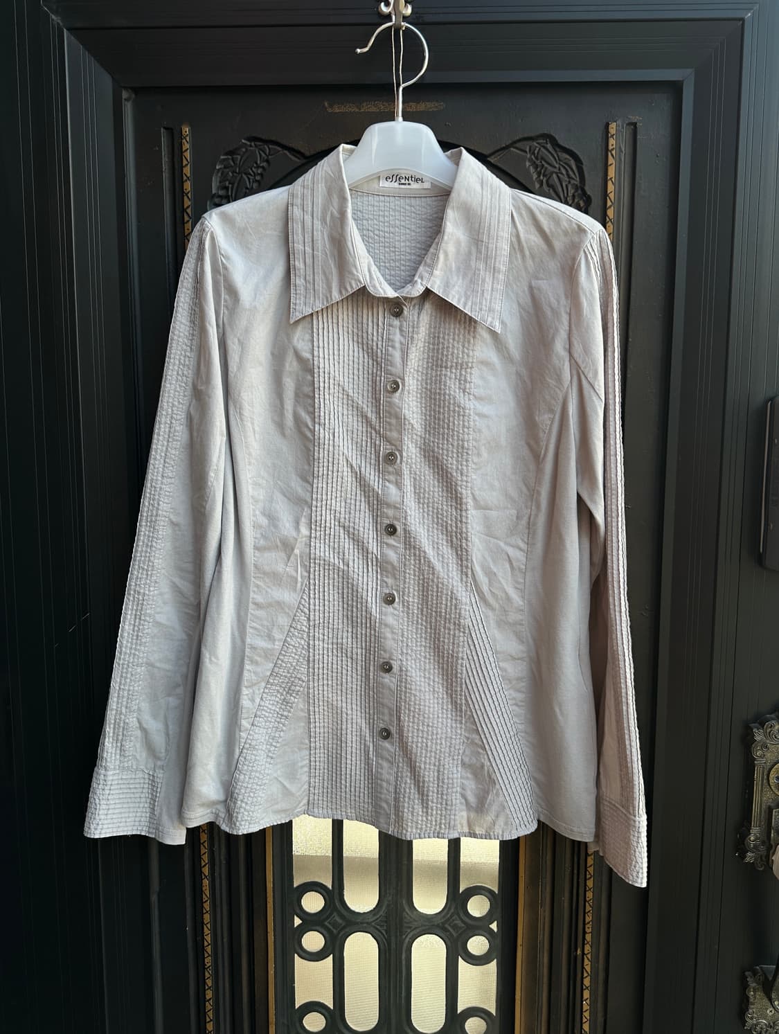 essentiel hiroko bis pintuck shirt 상품이미지2