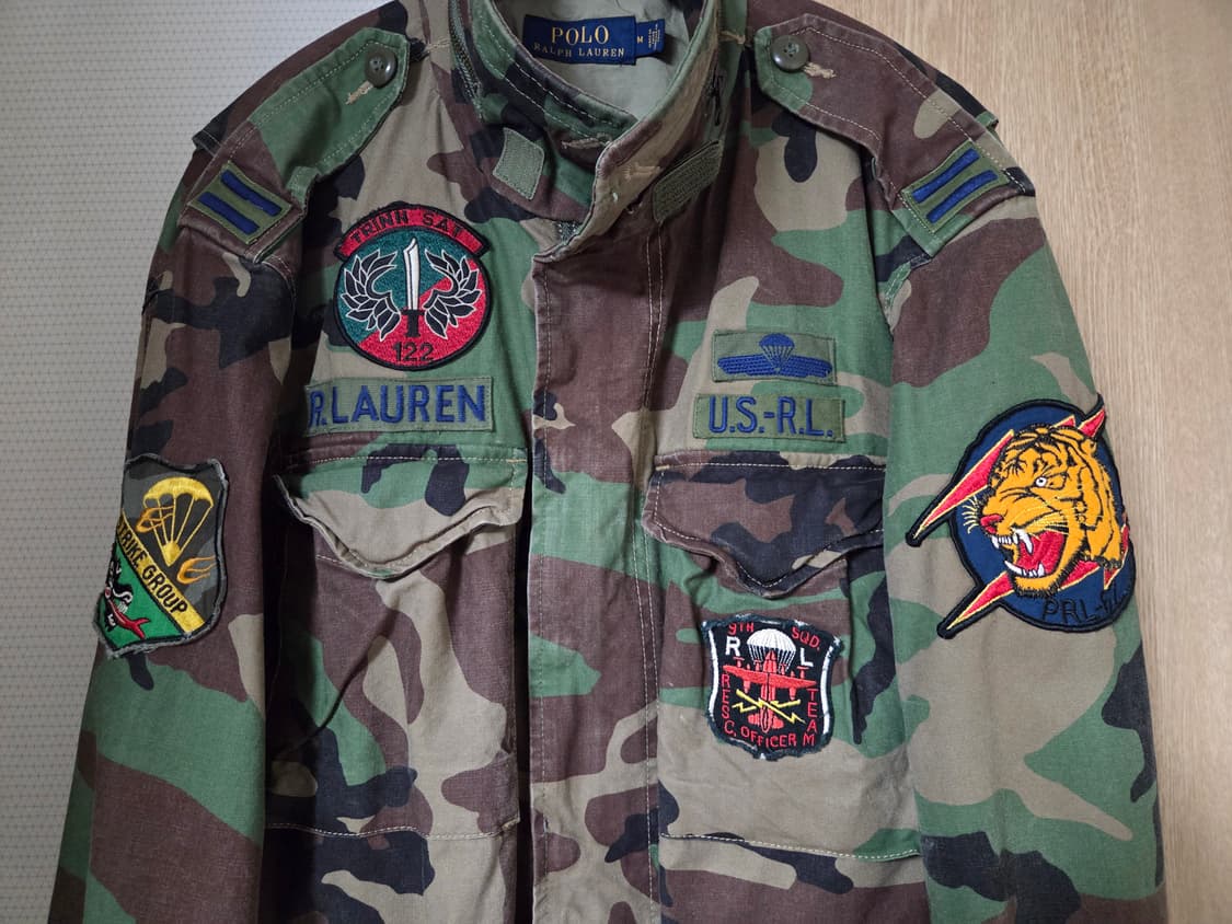 폴로 랄프로렌 카모 M65 M사이즈 상품이미지2