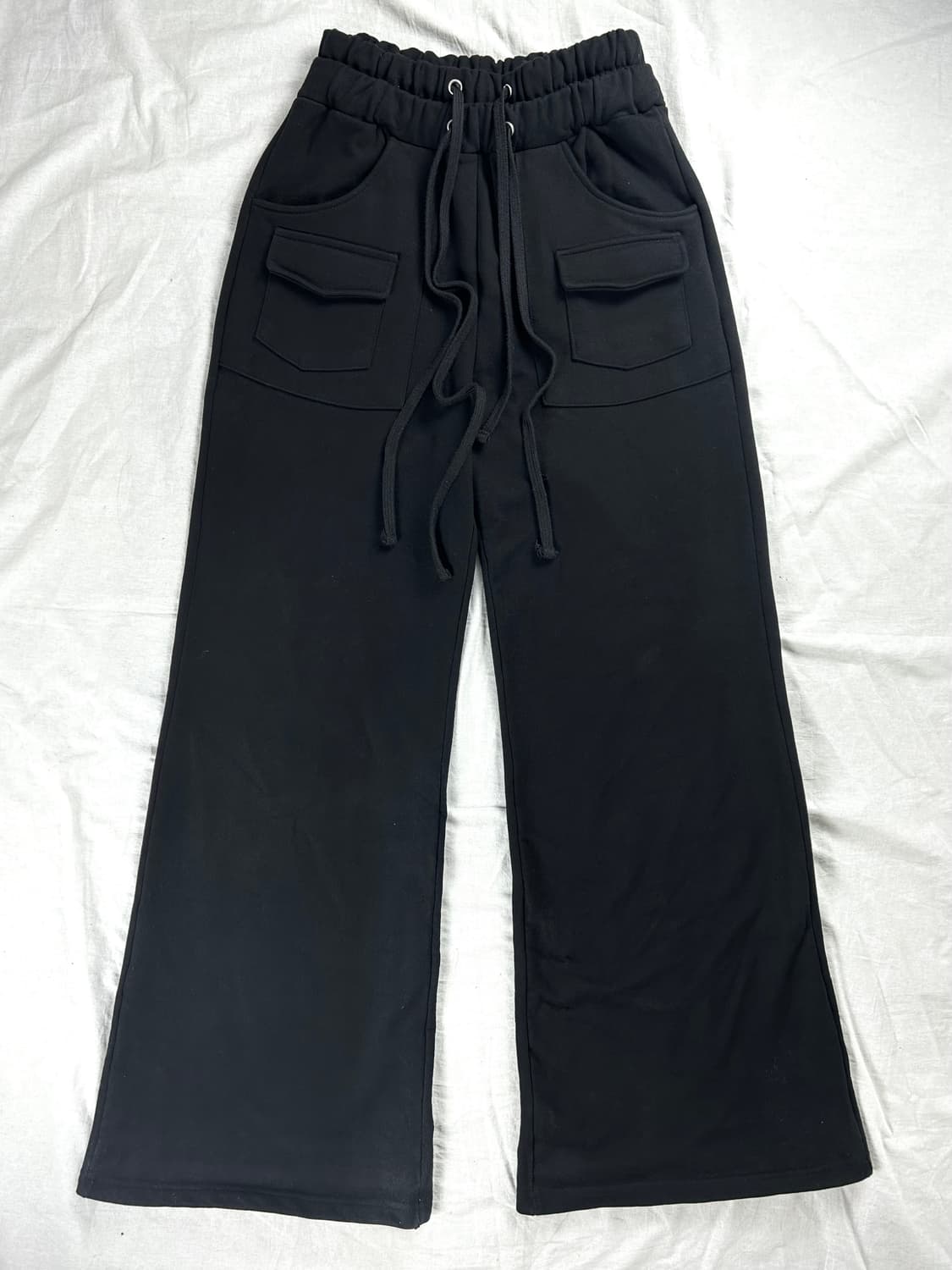 Sunday Off Club  와이드 새깅 스웻 팬츠 상품이미지1