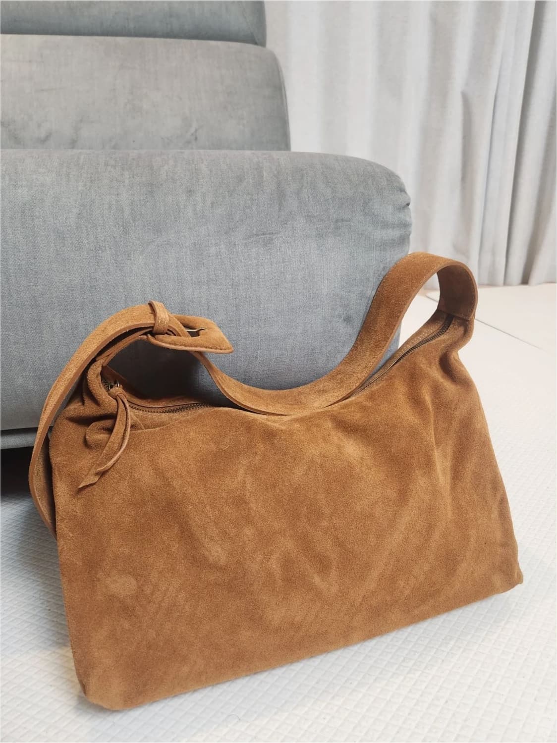 [바니스뉴욕] 이태리직수입 스웨이드 백 상품이미지2