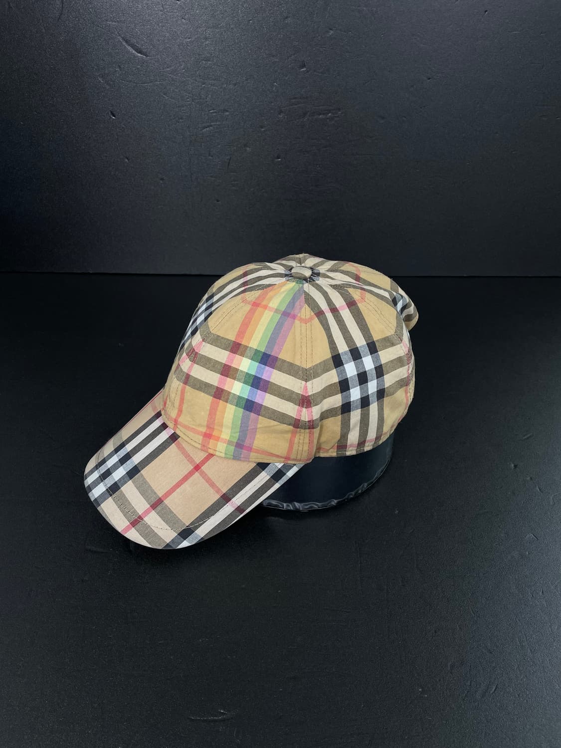 [S] 버버리 레인보우 노바 체크 볼캡 상품이미지5