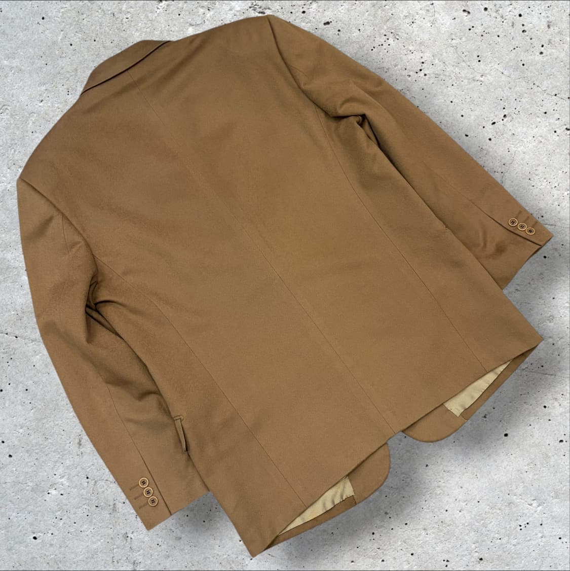 [41R] 입생로랑 뿌르 옴므 베이지 캐시미어 울 블레이저 자켓 B321 상품이미지2