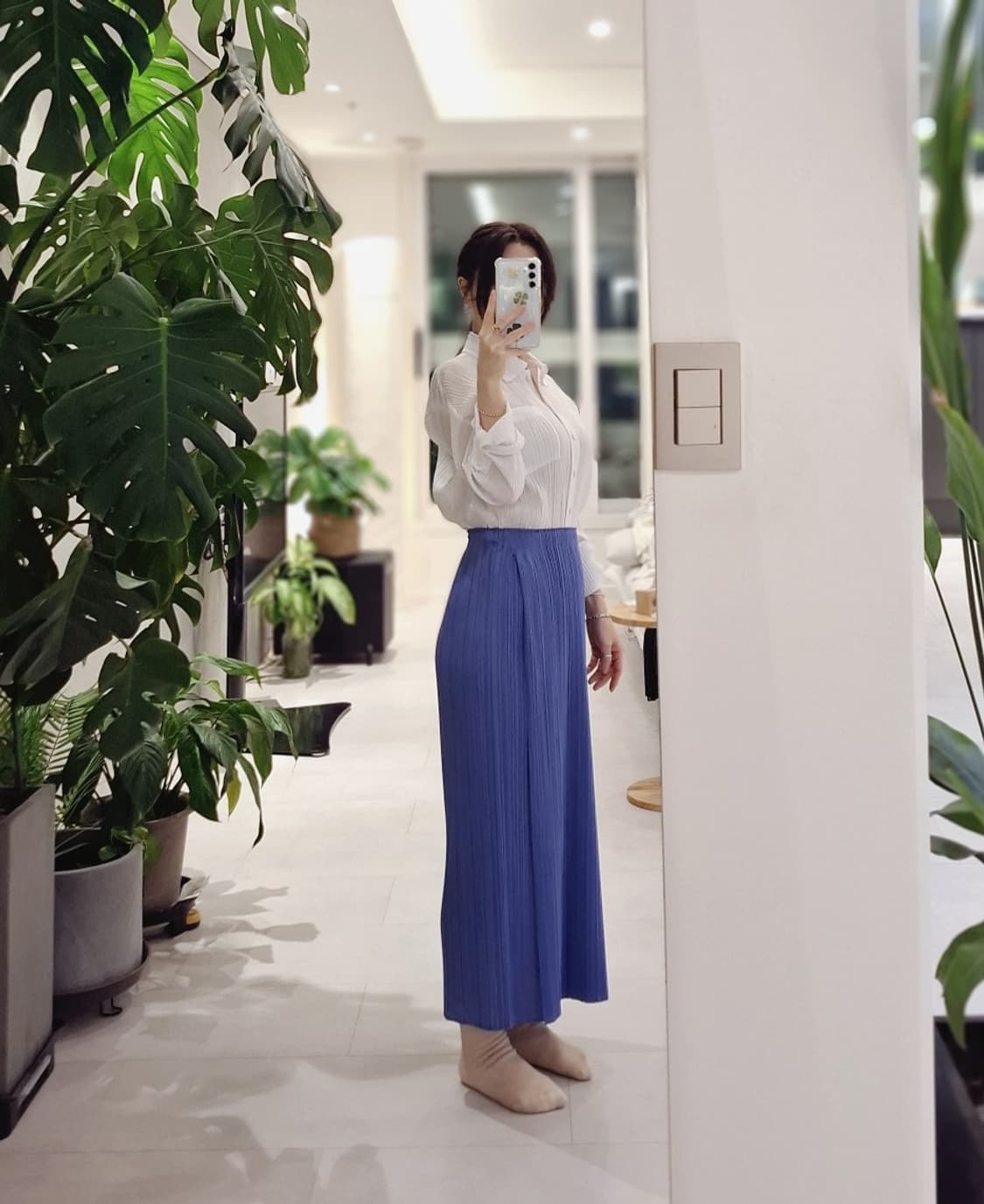 플리츠플리즈 25년 3월 먼슬리 랩스커트 이세이미야케 상품이미지4