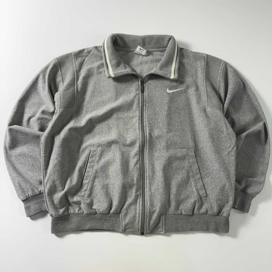 Nike  나이키 90,s 올드스쿨 빅로고 그레이 집업  상품이미지2