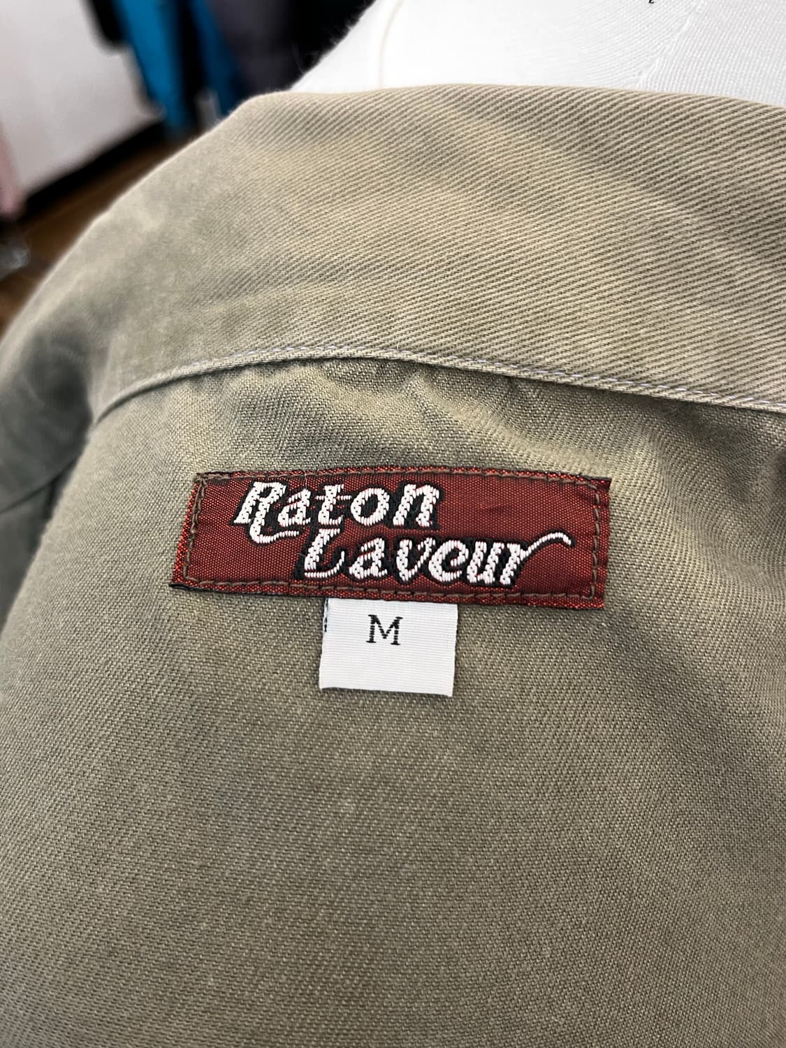 Raton Laveur 밀리터리 셔츠 자켓 상품이미지7