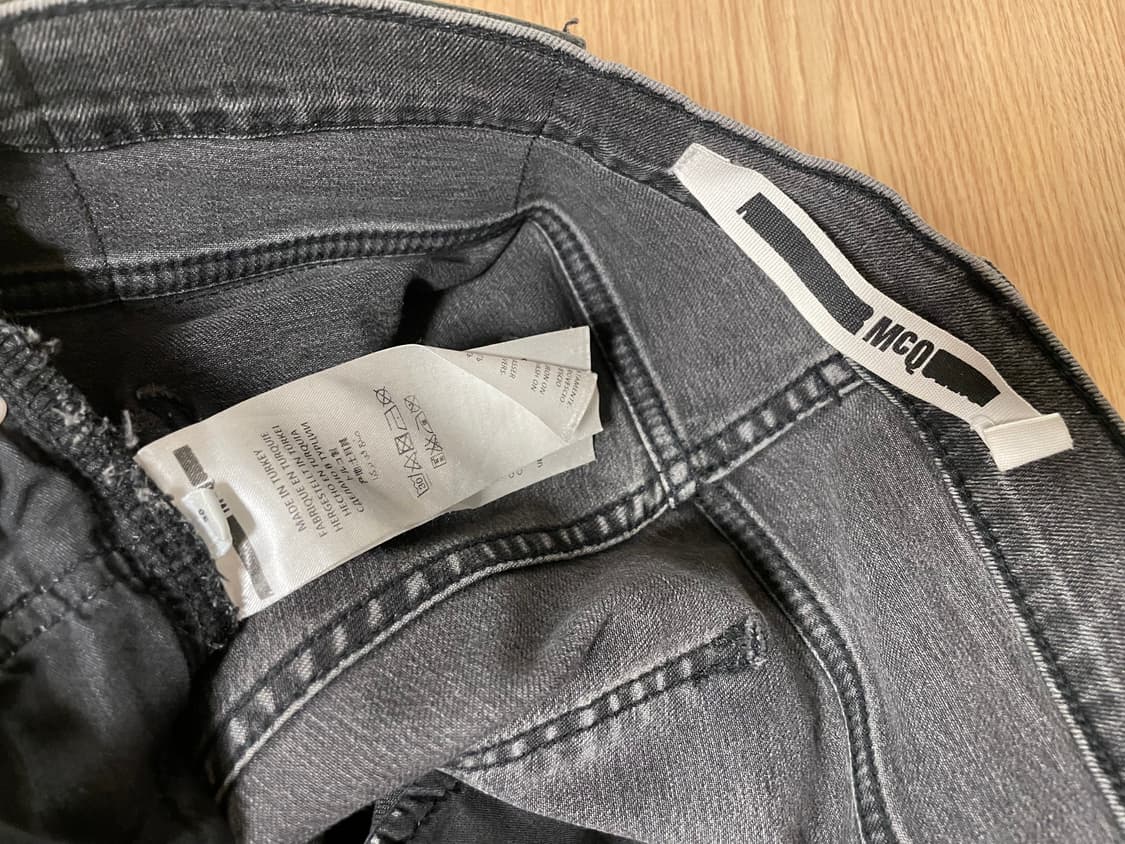 McQ 그레이 데님 상품이미지4