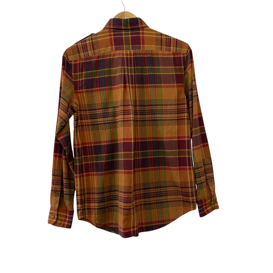 폴로 포켓 체크 긴팔셔츠(6) 상품이미지2